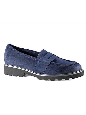 Ara Women's Harleigh Penny Loafers in Ocean Brush (view 1)