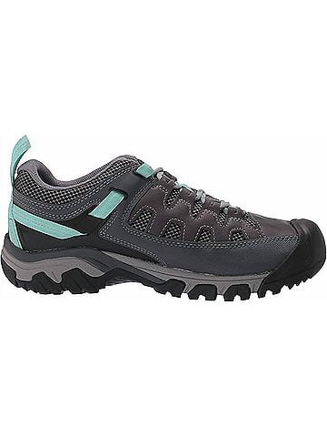 Keen Women's Targhee Vent Hiking Sneakers in Steel Grey/Ocean Wave (view 1)