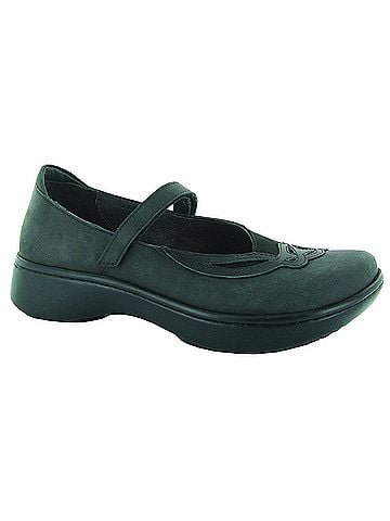 Naot Women's Bluegill Shoe in Oily Coal/Black Velvet (view 1)