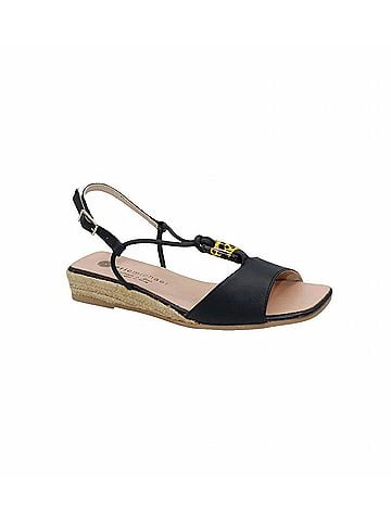 Eric Michael Women's Miami Sandals in Black (view 1)