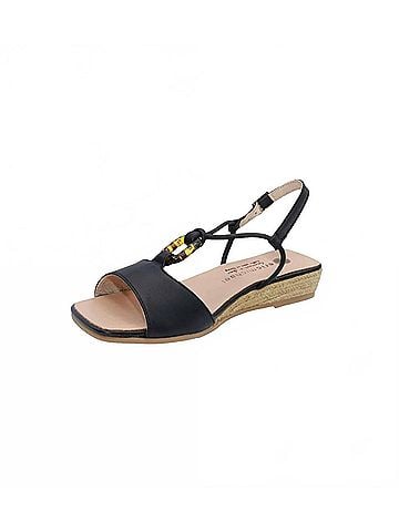 Eric Michael Women's Miami Sandals in Black (view 2)