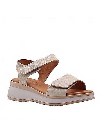 Eric Michael Women's Augusta Casual Sandal in Bone (view 1)