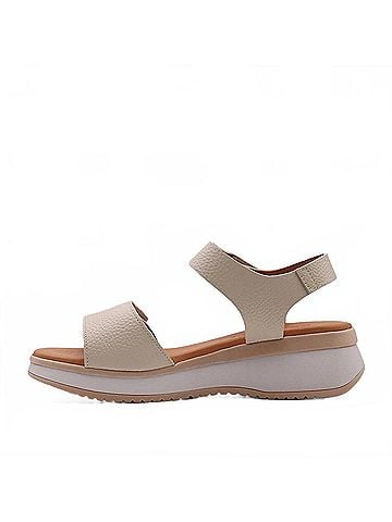 Eric Michael Women's Augusta Casual Sandal in Bone (view 2)