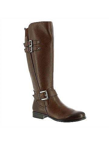 Naturalizer Women's Jessie Wide Calf Riding Boot in Chocolate (view 1)