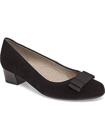 Ara Women's Nisha Pumps in Black Suede (view 1)