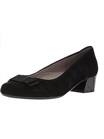 Ara Women's Nisha Pumps in Black Suede (view 2)