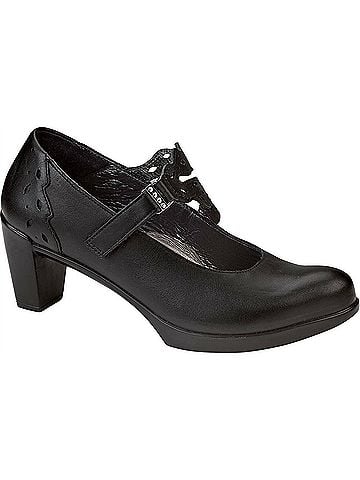 Naot Women's Amato Leather Dress Pump in Black Matte (view 1)