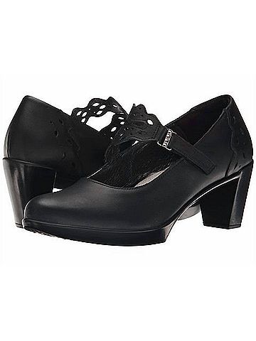 Naot Women's Amato Leather Dress Pump in Black Matte (view 2)