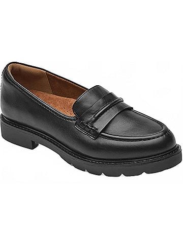 Cobb Hill Women's Janney Loafer in Black (view 1)