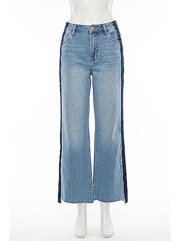 Dear John Women's Fiona Wide Leg Jeans in Tana (view 1)