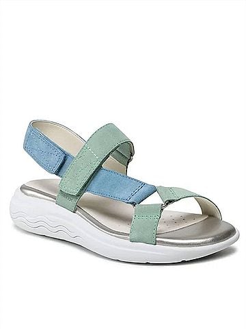 GEOX Women's Spherica Sandals in Aqua (view 2)