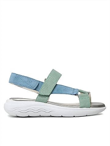 GEOX Women's Spherica Sandals in Aqua (view 1)