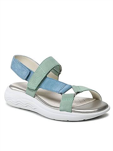 GEOX Women's Spherica Sandals in Aqua (view 2)