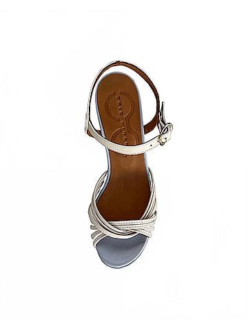 Chie Mihara Women's Keske Wedge Heel Sandal in Milk (view 2)