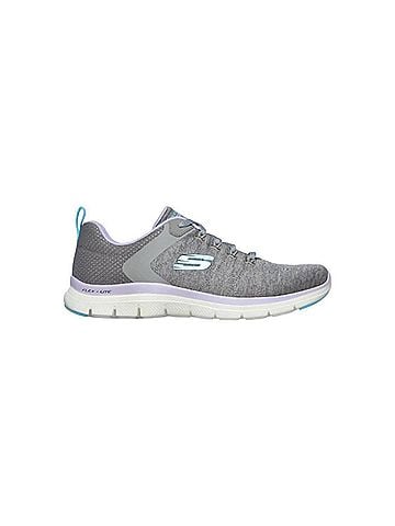 Skechers Women's Flex Appeal 4.0 Sneakers in Gray/Lavender (view 1)