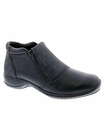 Ros Hommerson Women's Superb Comfort Ankle Bootie in Black Leather (view 1)