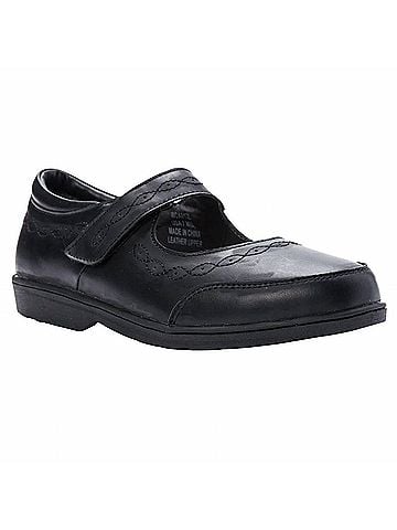 Propet Women's Diabetic Casual Shoe in Black (view 1)