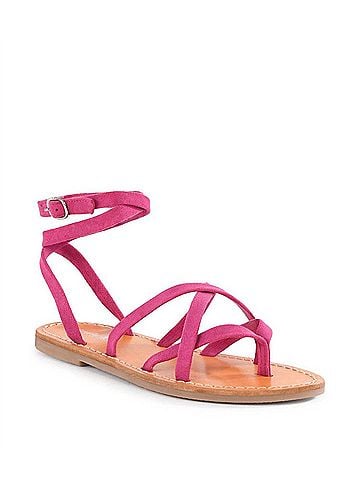 Seychelles Women's Happy Go Lucky Wrap Sandals in Pink (view 1)