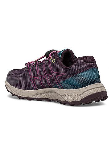 Merrell Girls - Moab Flight Low A/C Hiking Shoes in Burgundy (view 2)