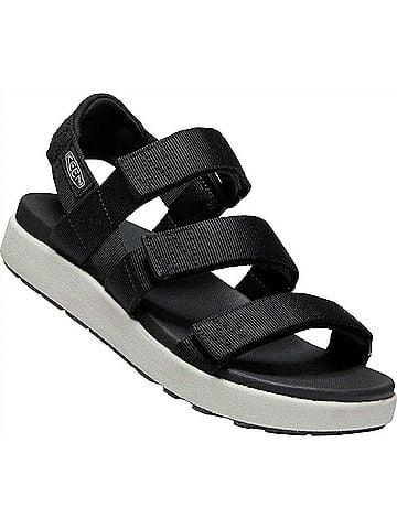 Keen Women's Elle Strappy Sandals in Black/Vapor (view 1)