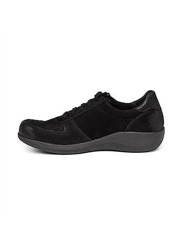 Aetrex Women's Roxy Shoe in Black (view 2)