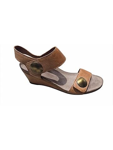 Taos Women's Carousel Sandal in Burnt Orange (view 1)
