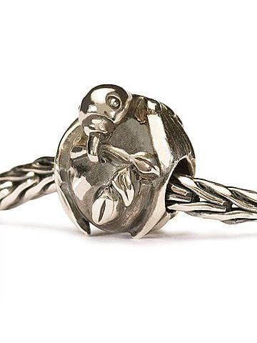 Trollbeads Pax Sterling Bead in Silver (view 2)