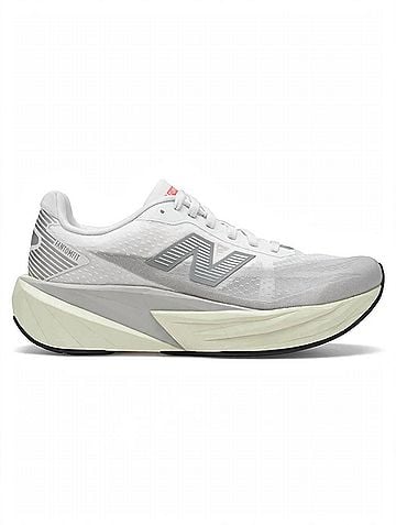 New Balance Women's Fuelcell Rebel V5 Running Shoes in Raincloud Mineral (view 1)