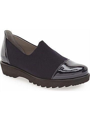Ara Women's Miriam Slip On Loafer in Black (view 2)