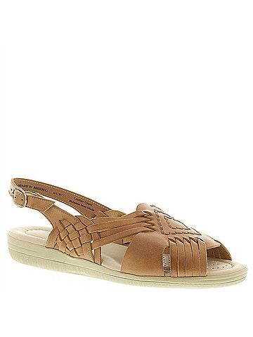 Softspots Women's Tela Slingback Sandals in Natural (view 2)