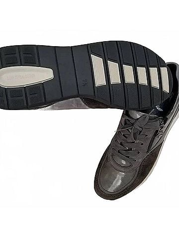 Ara Women's Hollis Leather Sneakers in Black Patent (view 2)
