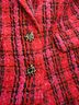 Endless Rose 80% Polyester 20% Wool 100% Polyester Plaid Multi Color Blazer Size S - photo 12