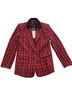 Endless Rose 80% Polyester 20% Wool 100% Polyester Plaid Multi Color Blazer Size S - photo 1