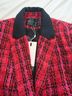 Endless Rose 80% Polyester 20% Wool 100% Polyester Plaid Multi Color Blazer Size S - photo 5