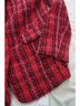 Endless Rose 80% Polyester 20% Wool 100% Polyester Plaid Multi Color Blazer Size S - photo 6