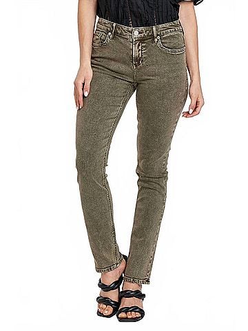 Dear John Blaire Jean in Olive (view 2)