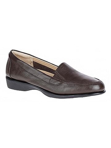 Hush Puppies Women's Jennah Paradise Leather Loafer in Dark Brown (view 1)