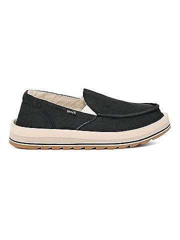 Sanuk Women's Donna Mesa Shoes in Black (view 1)