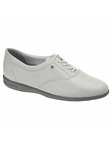 Easy Spirit Women's Motion Lace Up Oxford Shoes in White (view 2)