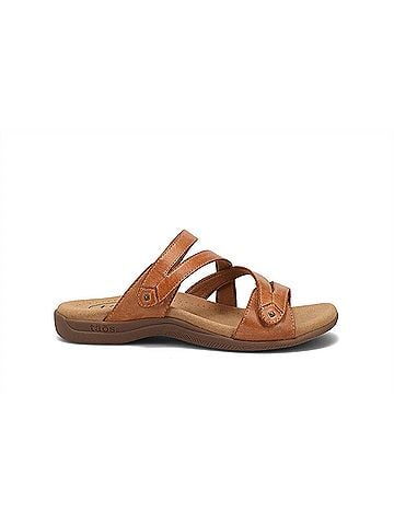 Taos Women's Double U Sandals in Caramel (view 1)