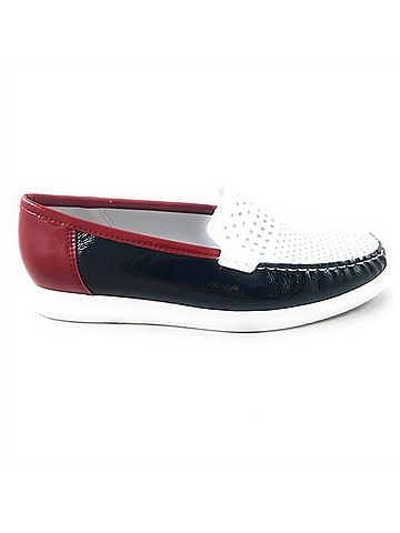 Ara Women's Mariah Loafer in Red/White/Blue (view 1)
