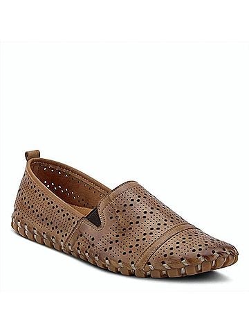 Spring Step Women's Fredia Shoes in Brown (view 1)