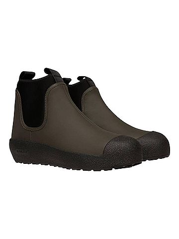 Bally Women's Gadey Calf Leather Ankle Boots in Deep Moss (view 2)