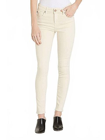 Dear John Giselle High Rise Jean in Vanilla Ice (view 2)