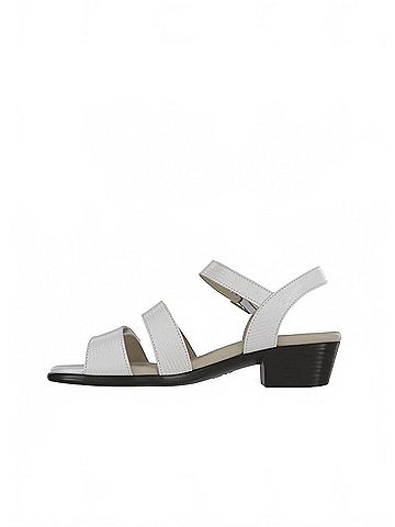 SAS Women's Savanna Sandal in White Lizard (view 2)