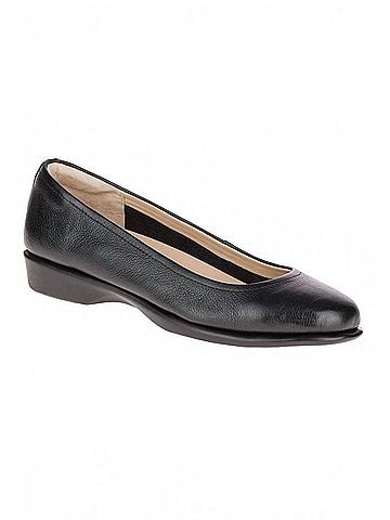 Hush Puppies Women's Tabee Paradise Ballerina Flats in Black (view 2)