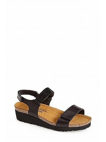 Naot Women's Lisa Sandal in Black (view 1)