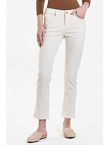 Dear John Blaire High Rise Slim Straight Leg Jean in Wheat (view 2)