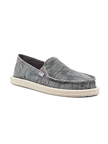 Sanuk Donna Vintage Loafer in Charcoal/Camo (view 1)