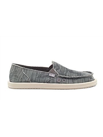 Sanuk Donna Vintage Loafer in Charcoal/Camo (view 2)